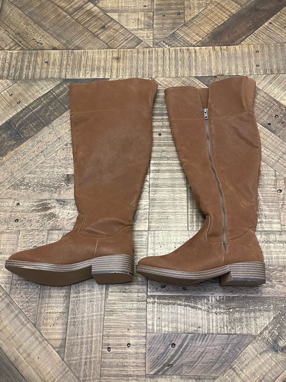 Eva & Zoe over-the-knee boots-Faux Suede Tall Boots size 7.5